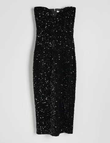 Rochie medie Reserved, negru