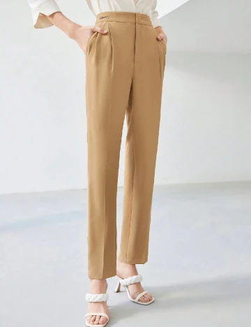 Pantaloni SHEIN, maro