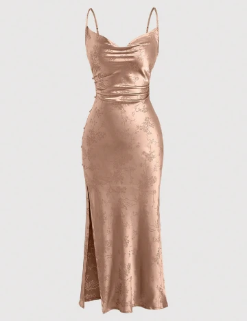 Rochie lunga SHEIN, maro