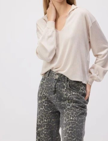 Blugi Reserved, animal print Animal print