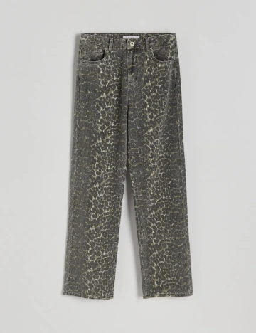 Blugi Reserved, animal print Animal print