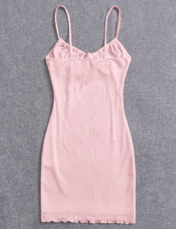 Rochie scurta SHEIN, roz Roz