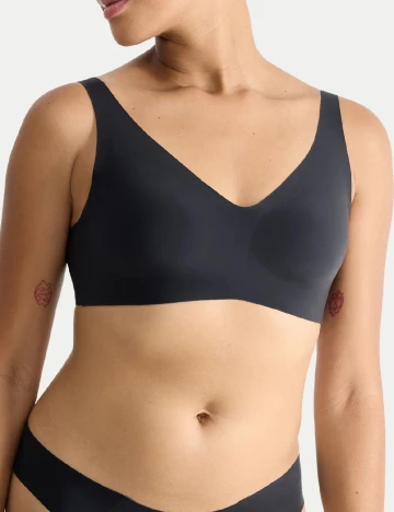 Sutien Sloggi by Triumph Plus Size, negru Negru