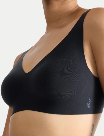 Sutien Sloggi by Triumph Plus Size, negru Negru