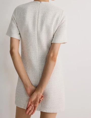 Rochie scurta Reserved, ecru