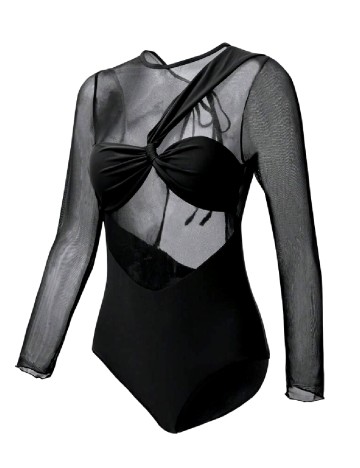 Costum de baie SHEIN, negru