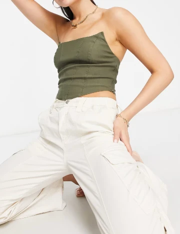 Top ASOS, verde Verde
