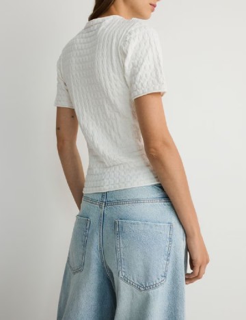 Tricou Reserved, alb