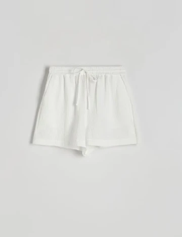 Pantaloni scurti Reserved, alb
