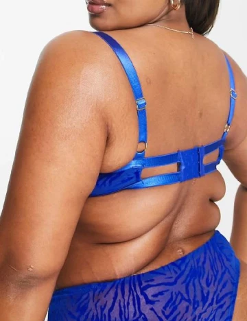 Chilot ASOS Curve, albastru Albastru