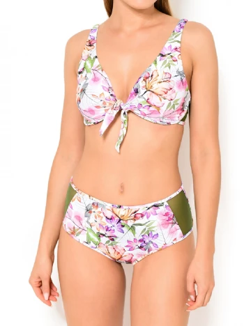 Sutien de baie Triumph, alb Alb