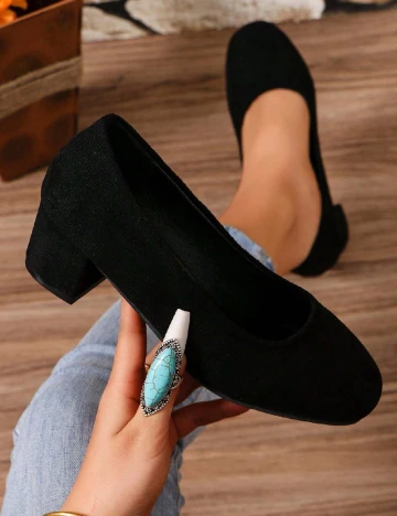 Pantofi SHEIN, negru