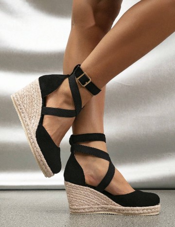 Sandale SHEIN, negru