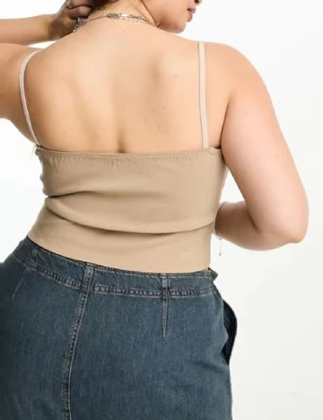 Top ASOS Curve, crem Crem