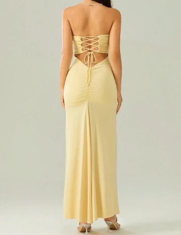 Rochie lunga SHEIN, galben Galben