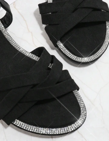 Sandale SHEIN, negru