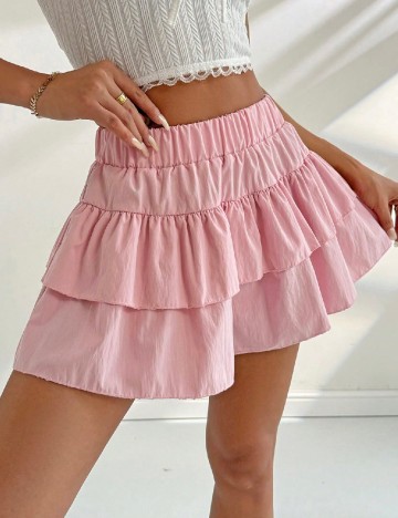 
						Pantaloni scurti SHEIN, roz