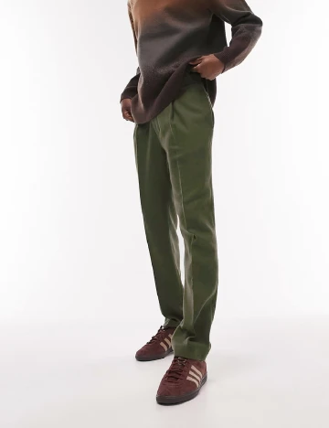 Pantaloni Topman, kaki