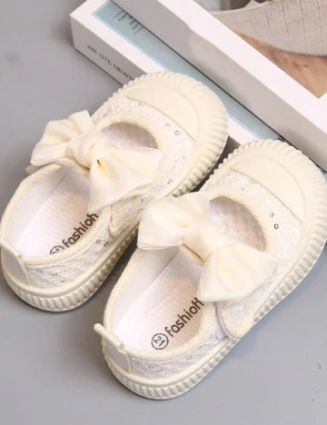 Pantofi Shein Kids, crem Crem