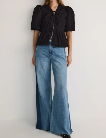 Bluza Reserved, negru Negru