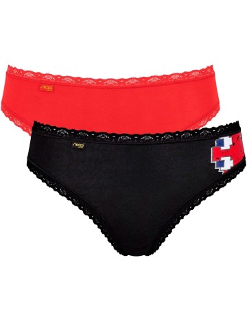 
						Set chiloti 2 perechi Sloggi by Triumph, mix culori