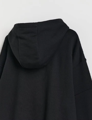 Hanorac Reserved, negru Negru