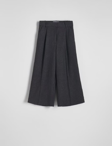 Pantaloni Reserved, gri inchis