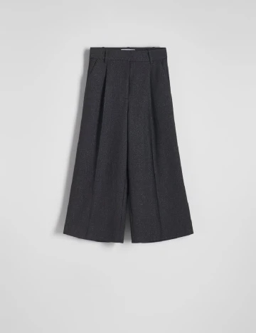 Pantaloni Reserved, gri inchis Gri