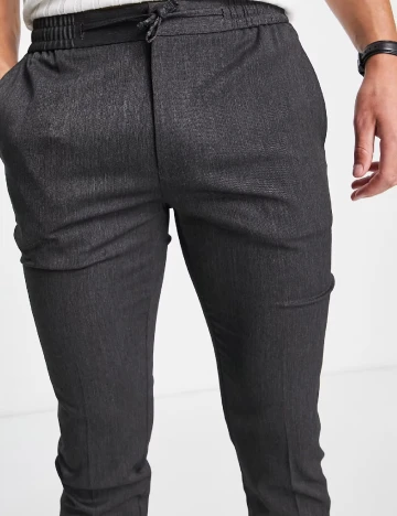 Pantaloni Topman, gri