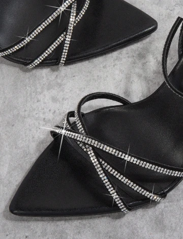 Sandale SHEIN, negru