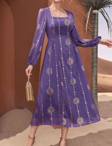 Rochie medie SHEIN, mov Mov