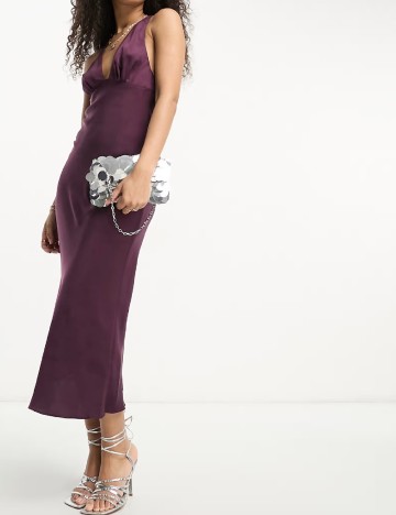 
						Rochie lunga ASOS, mov