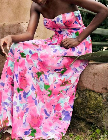 Rochie medie SHEIN, roz