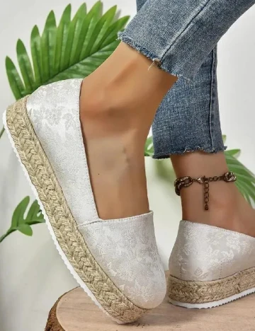 Espadrile SHEIN, crem Crem
