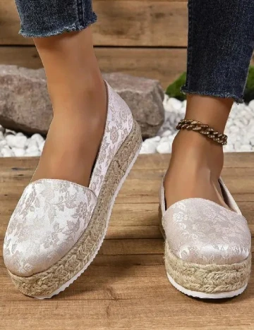 Espadrile SHEIN, crem Crem