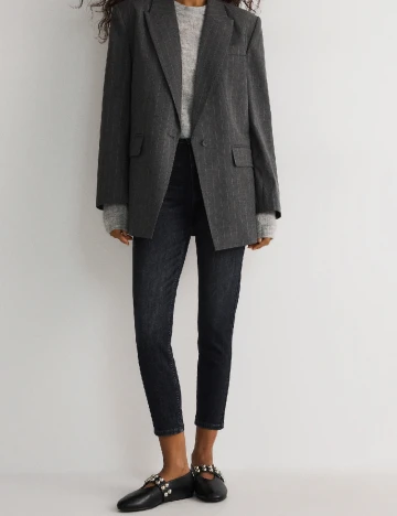Blugi Reserved, negru Negru