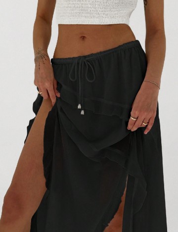 
						Fusta SHEIN, negru