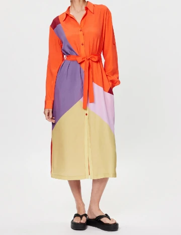Rochie medie Triumph, mix culori Mix culori