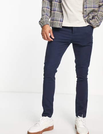 
						Pantaloni ASOS, bleumarin