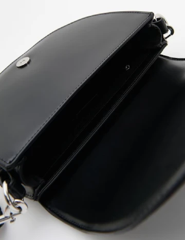 Geanta Reserved, negru Negru