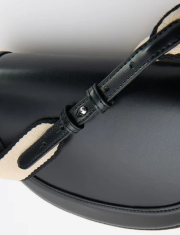 Geanta Reserved, negru Negru