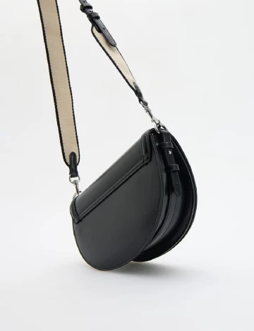 Geanta Reserved, negru Negru