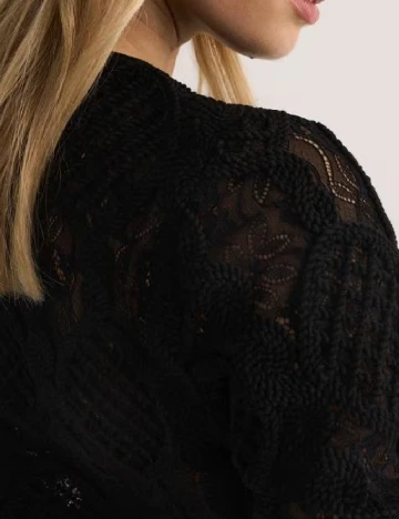 Bluza Reserved, negru Negru