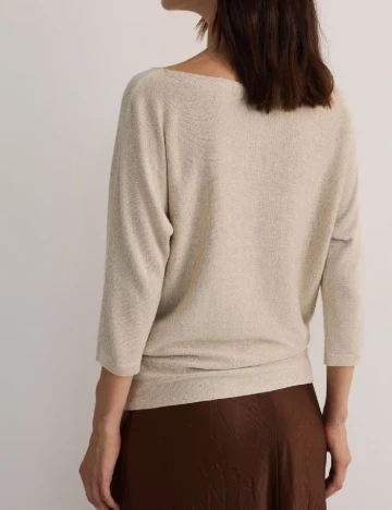 Bluza Reserved, crem Crem