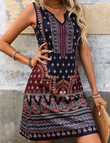 Rochie scurta SHEIN, bleumarin Albastru