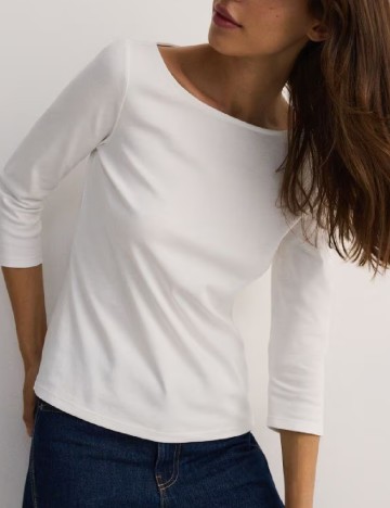 
						Bluza Reserved, alb