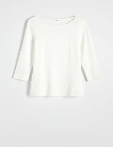 Bluza Reserved, alb