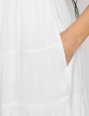 Rochie scurta Hollister, alb Alb
