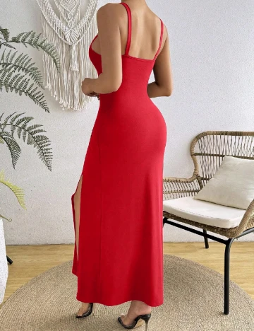Rochie lunga SHEIN, rosu Rosu