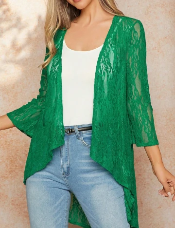 Blazer SHEIN, verde Verde